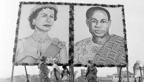 Nov. 11, 1961 - Queen Dances The ''High Life'' With Dr. Nkrumah. Night Out  In Accra - Ghana: The Duke Of Edinburgh applauds - as H.M. The Queen and  Dr. Nkrumah end