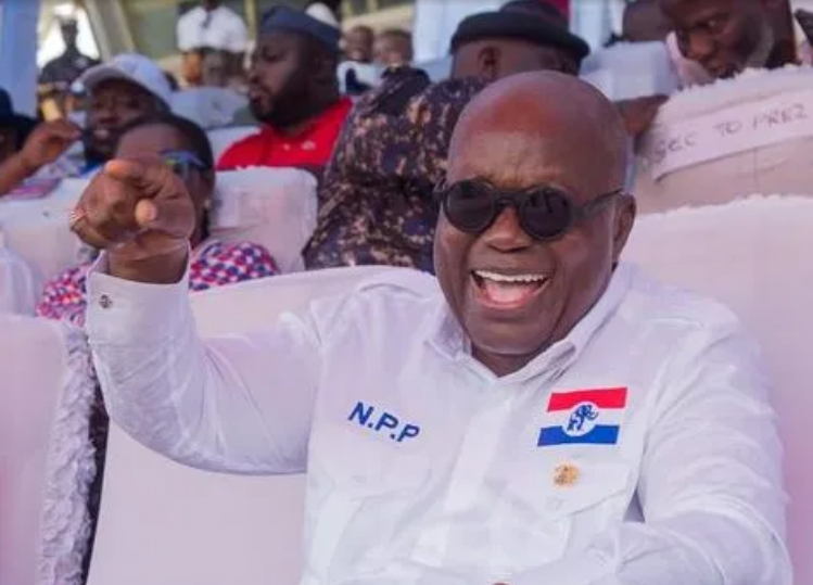 President Akufo Addo at NAPO's unveiling