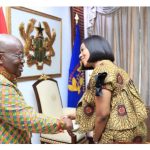 President Nana Addo Dankwa Akufo-Addo with EC boss Jean Mensa